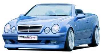 Rieger frontspoiler (Elegance) | CLK (W208) - Cabrio, Coupé, Verzenden, Nieuw, Mercedes-Benz