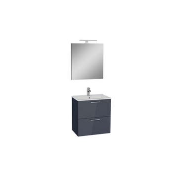 Badkamermeubelset Vitra Mia 60 cm Antraciet, Ophalen of Verzenden, Nieuw, Overige typen