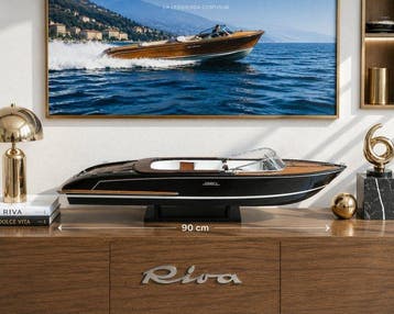 Grande maquette Riva Iseo Maquette de luxe 90 cm bois 1:12 -, Nieuw