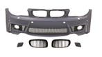 BMW 1 serie EVO 1M bumper E81 E82 E87 E88 LCI + PDC B2693, Nieuw, Voor, BMW