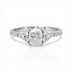 Ring - 18 karaat Witgoud - 1.31ct. tw. Diamant (Natuurlijk), Sieraden, Tassen en Uiterlijk, Ringen, Nieuw
