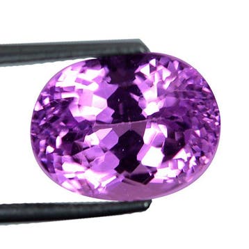 Kunziet - 11.56 ct - International Gemological Institute, Sieraden, Tassen en Uiterlijk, Nieuw