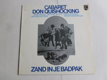 Cabaret Don Quishocking - Zand in je badpak (LP), Ophalen of Verzenden, Zo goed als nieuw