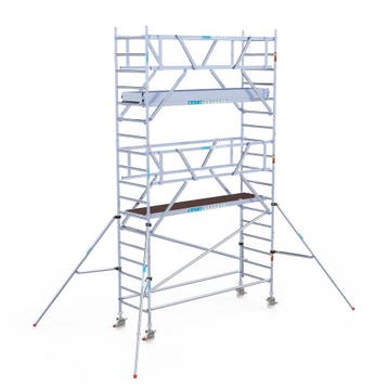 Rolsteiger Professional 90x305 6,2m werkhoogte vrijstaand, Verzenden, Nieuw, Rolsteiger of Kamersteiger, 5 meter of hoger