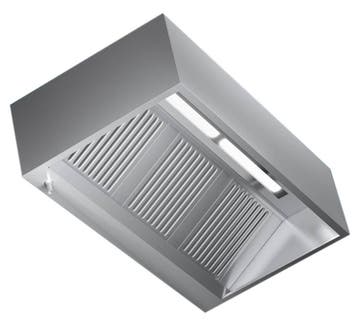 Horeca Afzuigkap met Verlichting | 120x110x45 cm Combisteel, Zakelijke goederen, Horeca | Meubilair en Inrichting, Verzenden, Nieuw in verpakking
