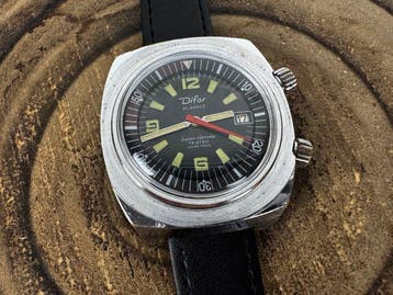 Difor - Super etanche - Skin Diver - cal. France Ébauches FE, Nieuw