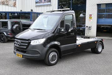 Zakelijke Lease |  Mercedes-Benz Sprinter 519 CDI 3.0 V6 BE, Automaat, Gebruikt, Euro 6, Zwart
