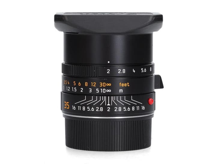 Leica 35mm f/2 Summicron-M ASPH (11673) - 1 jaar garantie, Audio, Tv en Foto, Fotografie | Lenzen en Objectieven, Zo goed als nieuw