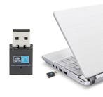WIFI mini usb dongle adapter ontvanger 300mbps netwerk + CD, Computers en Software, Verzenden, Nieuw