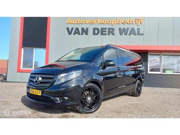 Zakelijke lease - Mercedes-Benz Vito Bestel 114 CDI Lang DC, Automaat, Gebruikt, Euro 6, Zwart