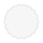 Coasters Wit rond 90 mm, 8 laags doos a 1 x 1500 stuks