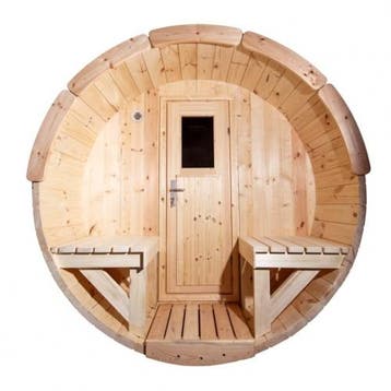 Buiten Sauna - Yukon Cedar Barrelsauna 240, Verzenden, Nieuw