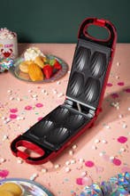 Wafelijzer - Met verwisselbare platen - Wafelmaker - 2 Wafel, Verzenden, Zo goed als nieuw