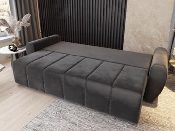 *SALE* Slaapbank met Opbergruimte Max | Beige €549,-, Huis en Inrichting, Banken | Bankstellen, Hout, Verzenden, 75 tot 100 cm