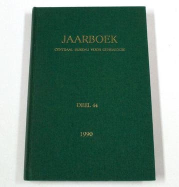 Jaarboek genealogie iconografisch bur. 44, Verzenden, Gelezen
