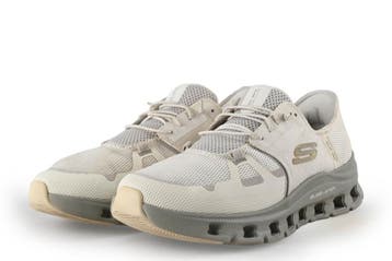 Skechers Instappers in maat 43 Beige, Overige kleuren, Verzenden, Overige typen, Zo goed als nieuw