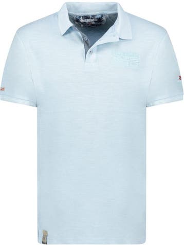 Geographical Norway Expedition Polo Katoen Kslub Light Blue, Verzenden, Nieuw, Blauw