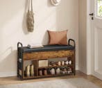 Schoenenbank met Opbergruimte en Comfortabele Zitting Hout, Verzenden, Nieuw