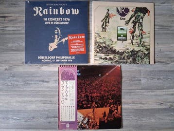 Rainbow, UFO, Deep Purple - Lots of 3 Live Concerts -, Cd's en Dvd's, Vinyl Singles, Nieuw in verpakking