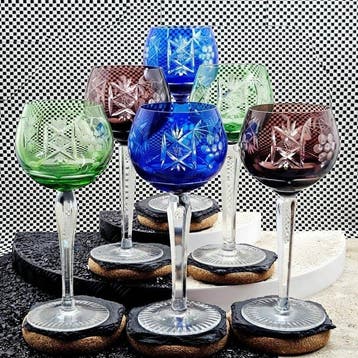 |- (6) x *Exquisites Nachtmann Bleikristallwerke (Germany)*