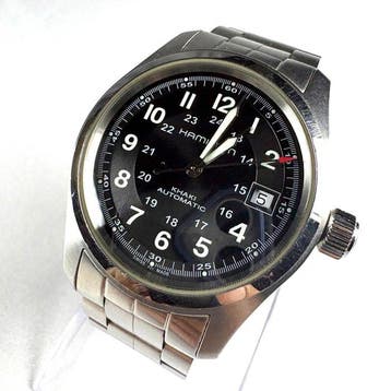 Hamilton - Khaki Field - Zonder minimumprijs - H704450 -, Nieuw