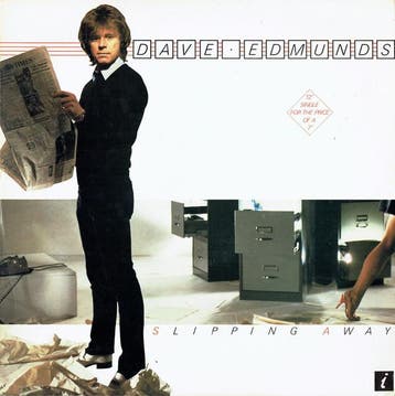 LP gebruikt - Dave Edmunds - Slipping Away, Cd's en Dvd's, Verzenden, Zo goed als nieuw, Overige formaten