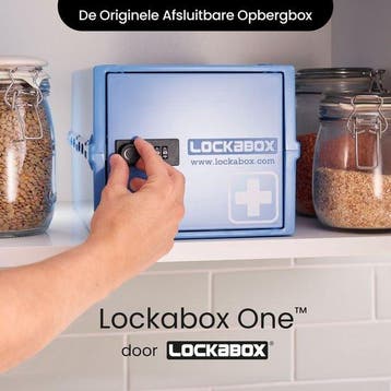 2dekans | Lockabox One™ Opbergbox met Cijferslot -, Ophalen of Verzenden, Zo goed als nieuw