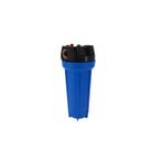 Waterfilter behuizing 10 inch in-out 3/4 inch blauw, Verzenden, Nieuw