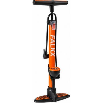 Falkx Fietspomp met manometer - Geschikt voor alle ventie..., Ophalen of Verzenden, Nieuw, Band