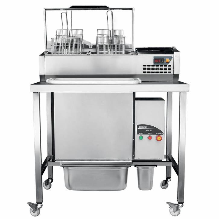 Makfry Paneerstation | RVS | Automatisch Zeef | Koeling | 0., Zakelijke goederen, Horeca | Keukenapparatuur, Nieuw in verpakking