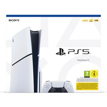 Sony Playstation 5 Slim Disc Edition 1TB 1TB SSD Wit met..., Ophalen of Verzenden, Nieuw
