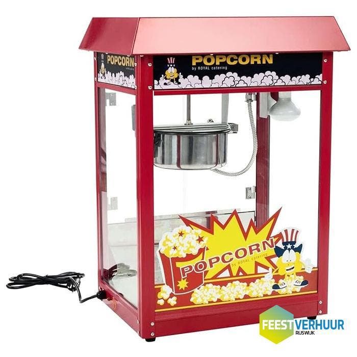Popcornmachine te huur, Hobby en Vrije tijd, Feestartikelen | Verhuur, Gebruikt, Ophalen