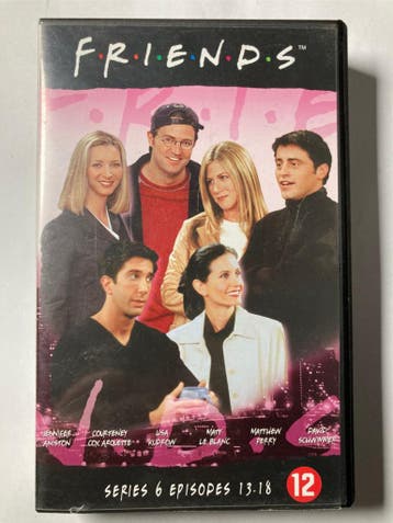 FRIENDS SERIES 6 EPISODES 13 - 18 (VHS), Cd's en Dvd's, Verzenden, Gebruikt