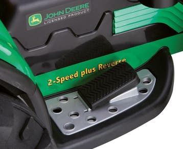 John Deere elektrische Trekker + kar 12v Peg Perego Tractor, Kinderen en Baby's, Speelgoed | Buiten | Voertuigen en Loopfietsen