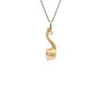 Gouden vintage tabakspijp hanger 14 kt, Ophalen of Verzenden, Nieuw