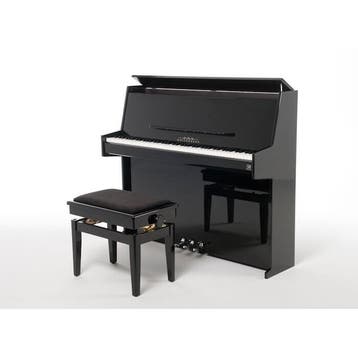 Oostendorp P1 Deluxe V PE chroom digitale piano, Muziek en Instrumenten, Piano's, Nieuw, Zwart, Piano