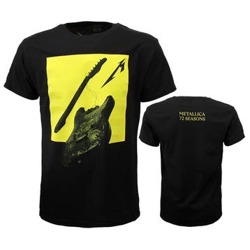 Metallica 72 Season Broken Burnt Guitar T-Shirt, Verzenden, Nieuw