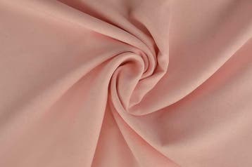 Brandvertragende stof - Baby roze - 12 of 25 meter rol, 120 cm of meer, Ophalen of Verzenden, Roze, Polyester