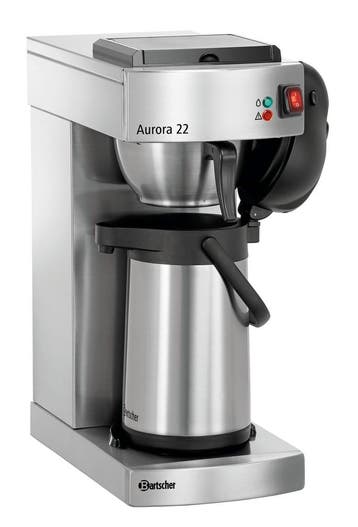 Bartscher Koffiemachine Aurora 22 | 1,9L Thermoskan met Pomp, Witgoed en Apparatuur, Koffiezetapparaten, Ophalen of Verzenden