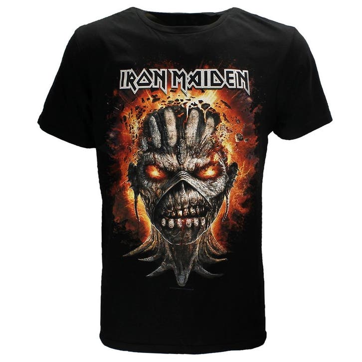 Iron Maiden Eddie Exploding Head T-Shirt, Kleding | Heren, T-shirts, Verzenden