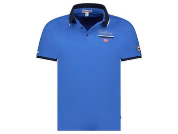 Veiling - Geographical Norway Kara Polo Royal - M, Kleding | Heren, T-shirts, Nieuw