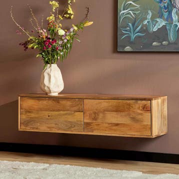 Zwevend tv meubel Vision Natural | 120 cm | Starfurn, Huis en Inrichting, Ophalen of Verzenden, Nieuw