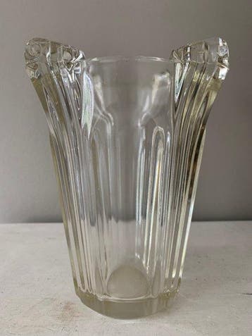 Sklo Union - Vaas - Glas - Handgeblazen glazen vaas, Antiek en Kunst, Antiek | Glas en Kristal