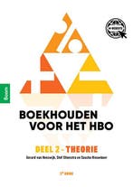 2 / Boekhouden voor het hbo Theorie 2 / Theorie, Verzenden, Zo goed als nieuw, Stef Stienstra