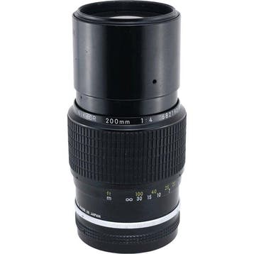 Nikon New Nikkor 200mm F4 Prime lens, Nieuw