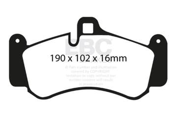 EBC 01-03 Porsche 911 (996) (Cast Iron Rotor only) 3.6 Twin, Ophalen of Verzenden, Nieuw