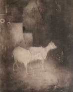 Jan Mankes (1889-1920) - Twee geitjes in Bosch, Antiek en Kunst