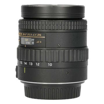 Tokina 10-17mm f/3.5-4.5 AT-X DX AF Fisheye -  met garantie, Ophalen of Verzenden, Gebruikt