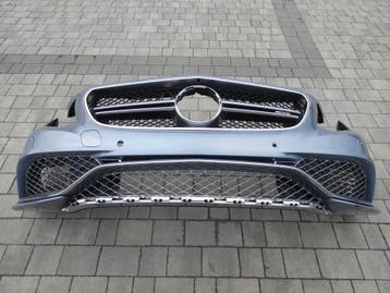 Voorkant bumper grille MERCEDES S-klasse W217 coupe, Verzenden, Gebruikt