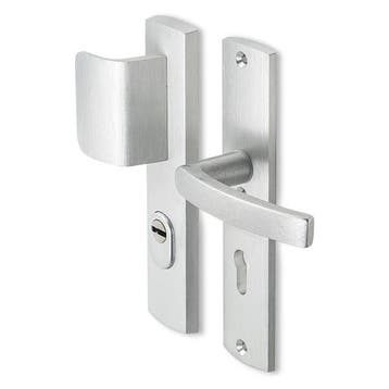 Veiligheidsbeslag met duwer | AXA | Curve Plus | 72 mm, Verzenden, Nieuw